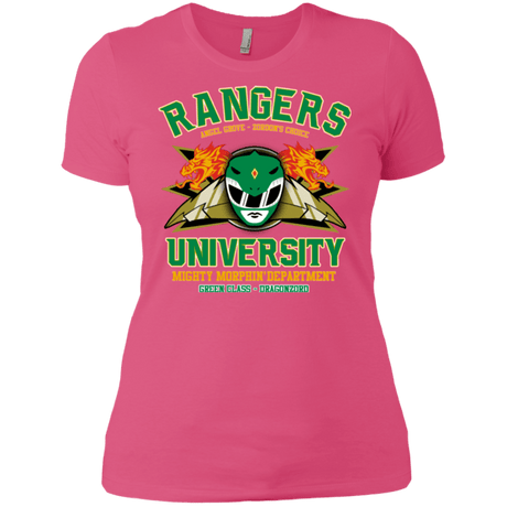 T-Shirts Hot Pink / X-Small Rangers U Green Ranger Women's Premium T-Shirt