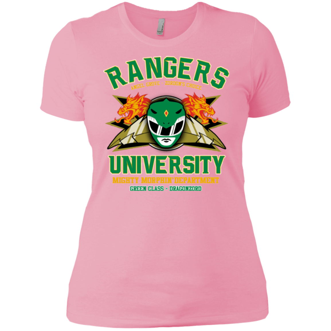Rangers U Green Ranger Women's Premium T-Shirt – Pop Up Tee