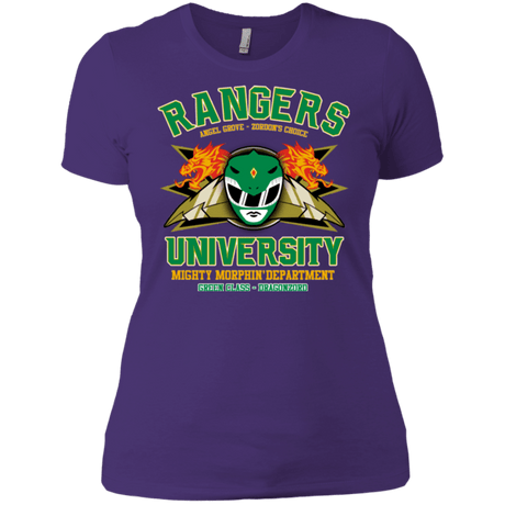 T-Shirts Purple / X-Small Rangers U Green Ranger Women's Premium T-Shirt