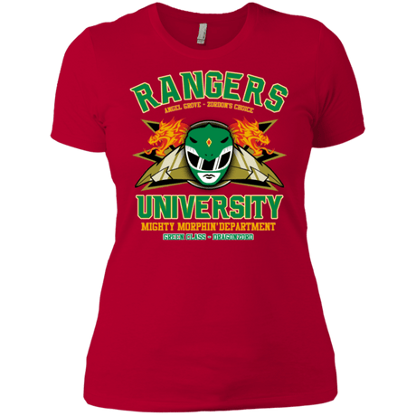 T-Shirts Red / X-Small Rangers U Green Ranger Women's Premium T-Shirt