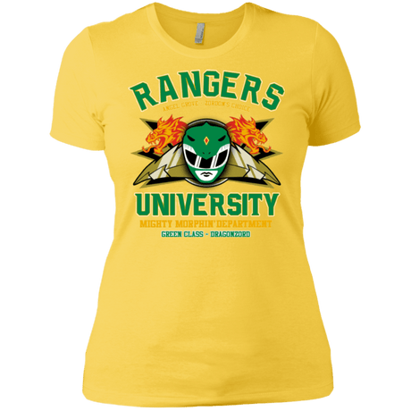 T-Shirts Vibrant Yellow / X-Small Rangers U Green Ranger Women's Premium T-Shirt