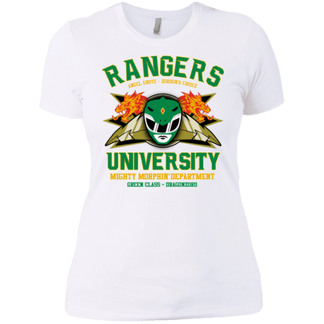 T-Shirts White / X-Small Rangers U Green Ranger Women's Premium T-Shirt