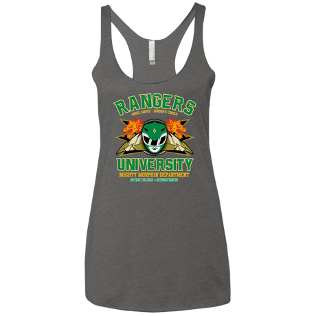 T-Shirts Premium Heather / X-Small Rangers U Green Ranger Women's Triblend Racerback Tank