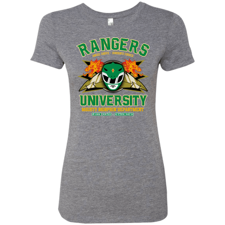 T-Shirts Premium Heather / Small Rangers U Green Ranger Women's Triblend T-Shirt