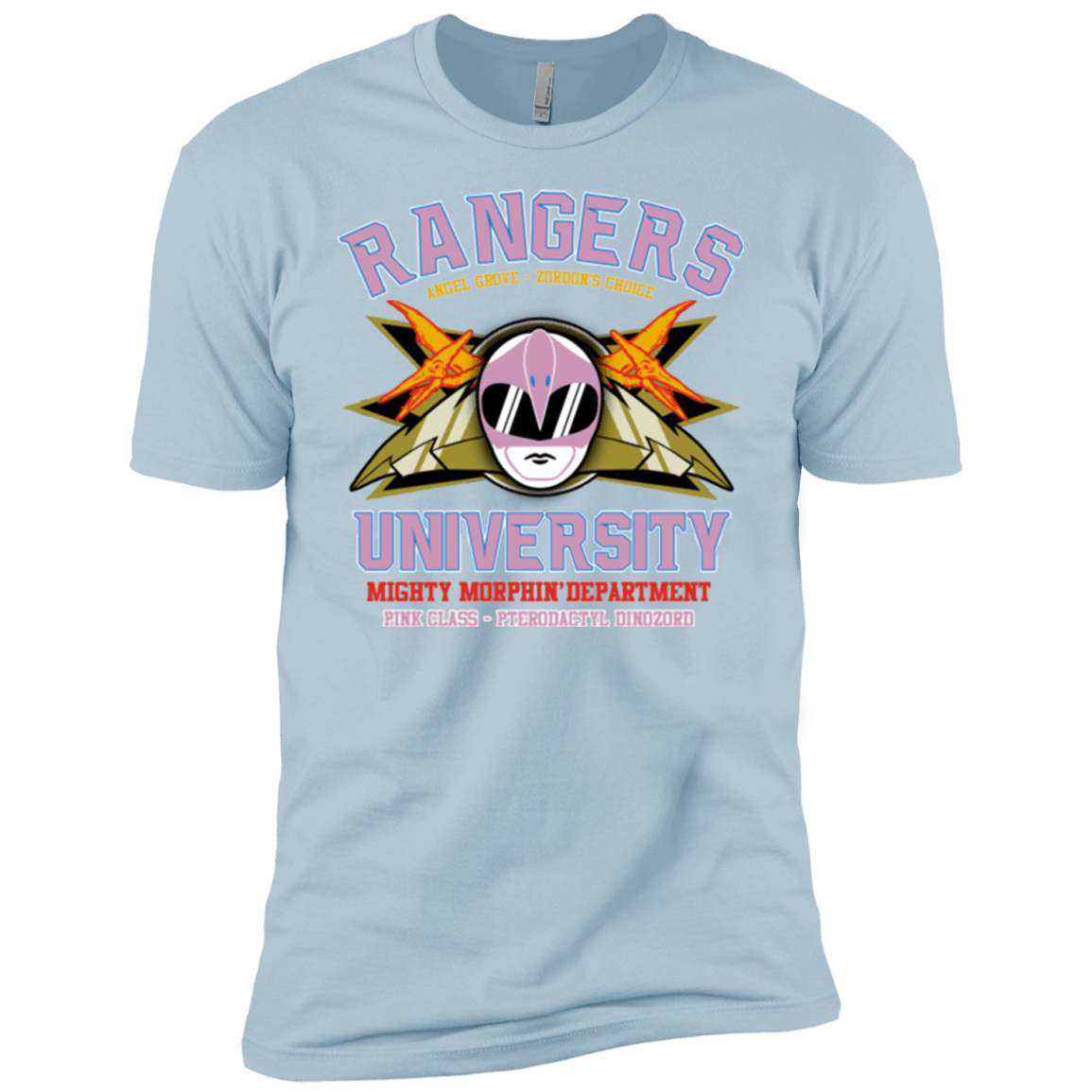 T-Shirts Light Blue / YXS Rangers U Pink Ranger Boys Premium T-Shirt