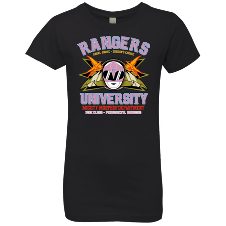 T-Shirts Black / YXS Rangers U Pink Ranger Girls Premium T-Shirt