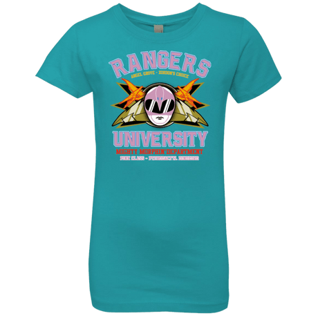 T-Shirts Tahiti Blue / YXS Rangers U Pink Ranger Girls Premium T-Shirt