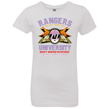 T-Shirts White / YXS Rangers U Pink Ranger Girls Premium T-Shirt