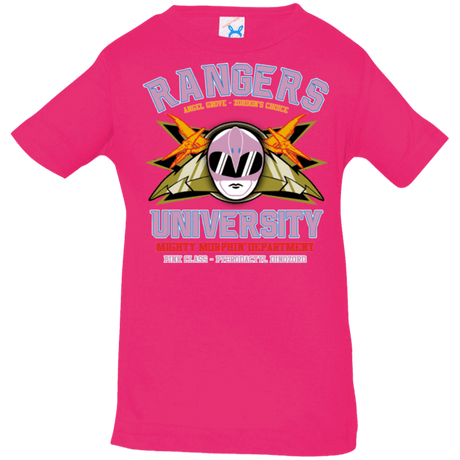 T-Shirts Hot Pink / 6 Months Rangers U Pink Ranger Infant PremiumT-Shirt