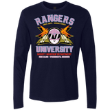 T-Shirts Midnight Navy / Small Rangers U Pink Ranger Men's Premium Long Sleeve