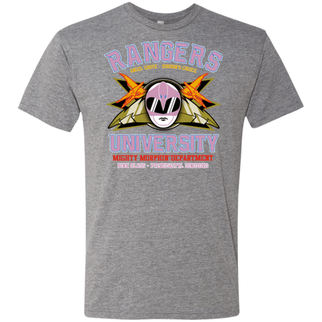 T-Shirts Premium Heather / Small Rangers U Pink Ranger Men's Triblend T-Shirt