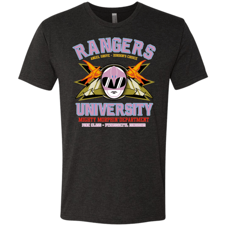 T-Shirts Vintage Black / Small Rangers U Pink Ranger Men's Triblend T-Shirt