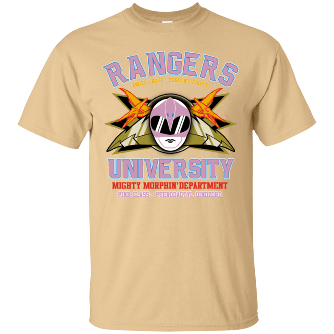 T-Shirts Vegas Gold / Small Rangers U Pink Ranger T-Shirt