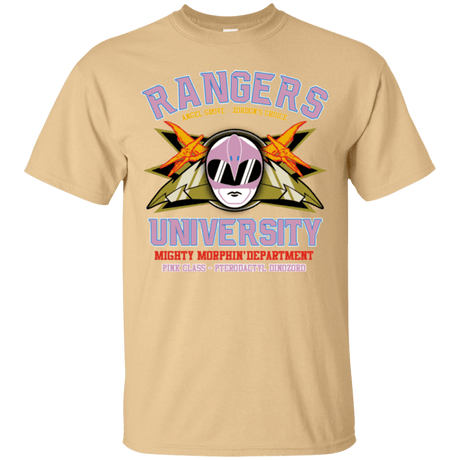 T-Shirts Vegas Gold / Small Rangers U Pink Ranger T-Shirt