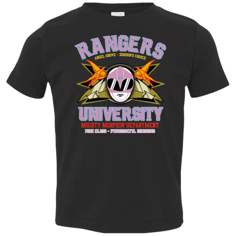 T-Shirts Black / 2T Rangers U Pink Ranger Toddler Premium T-Shirt