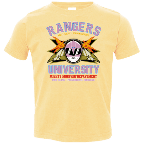 T-Shirts Butter / 2T Rangers U Pink Ranger Toddler Premium T-Shirt