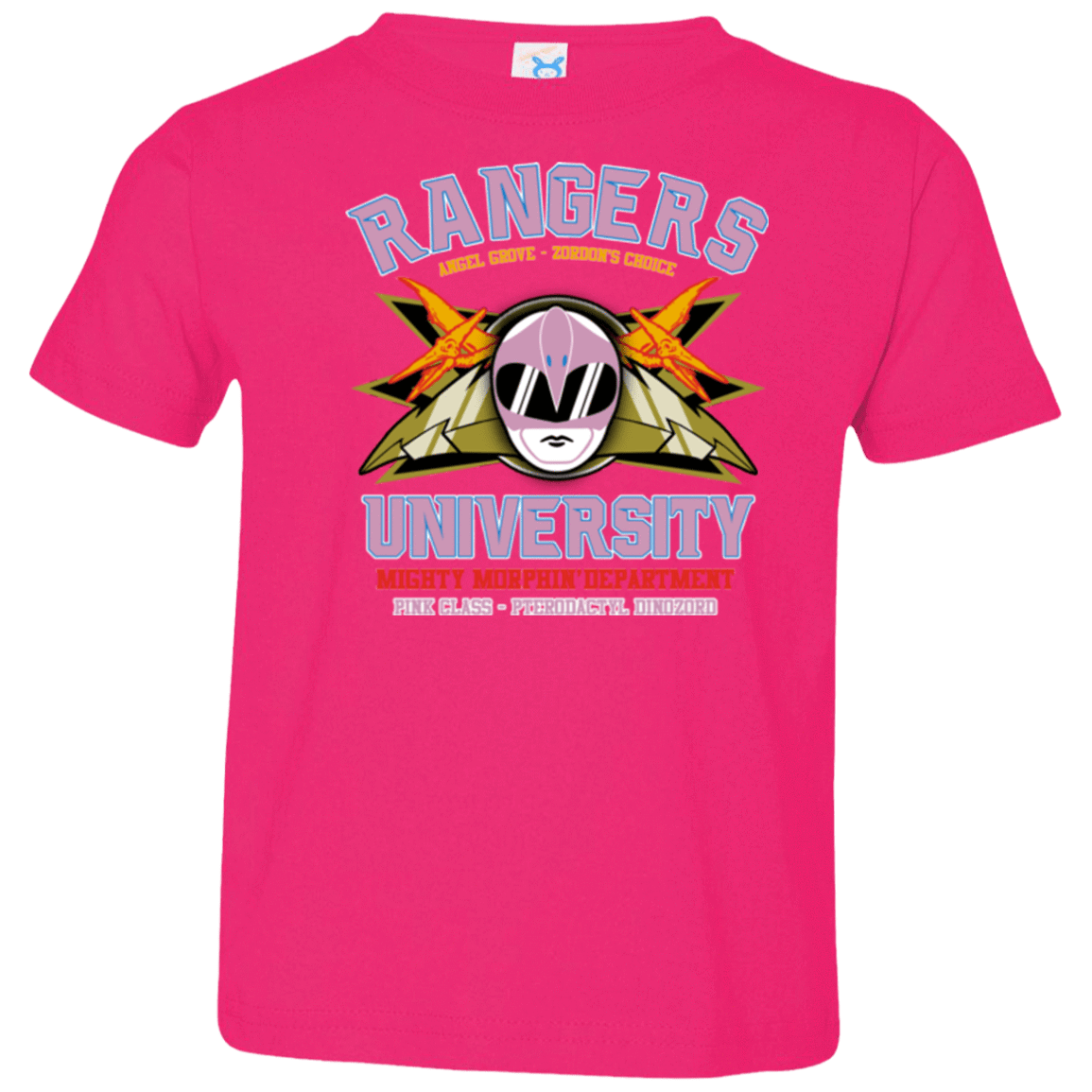 T-Shirts Hot Pink / 2T Rangers U Pink Ranger Toddler Premium T-Shirt