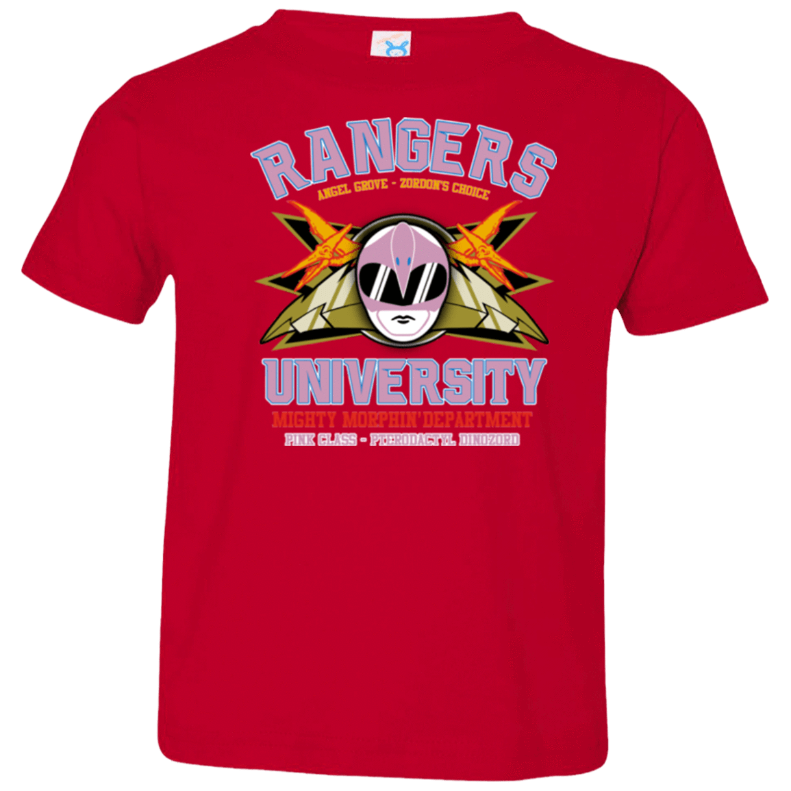 T-Shirts Red / 2T Rangers U Pink Ranger Toddler Premium T-Shirt