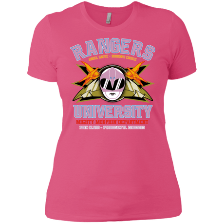 T-Shirts Hot Pink / X-Small Rangers U Pink Ranger Women's Premium T-Shirt