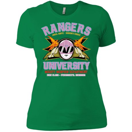 T-Shirts Kelly Green / X-Small Rangers U Pink Ranger Women's Premium T-Shirt