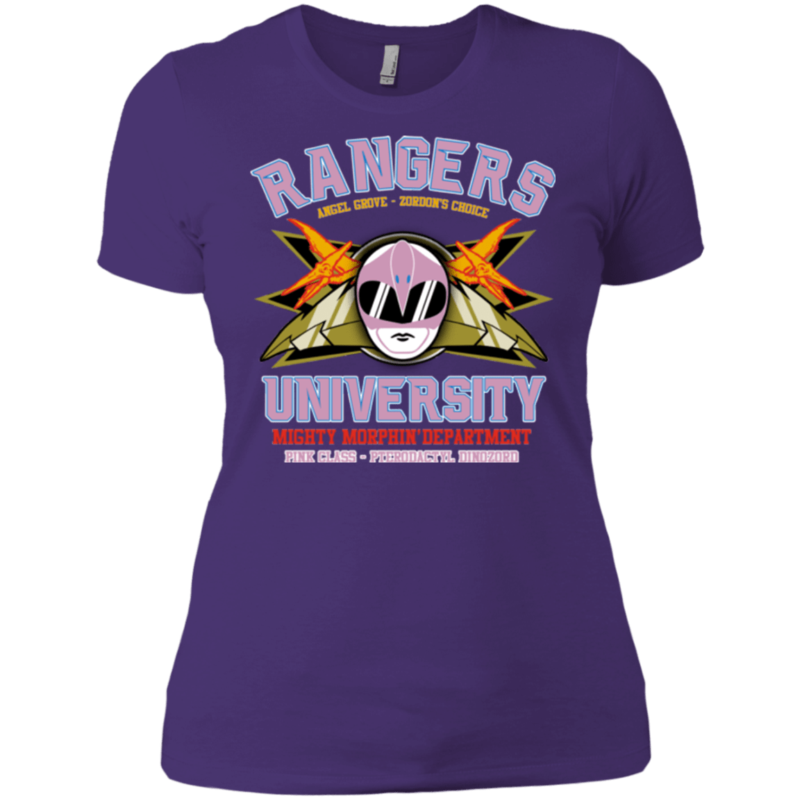 Rangers U Pink Ranger Women's Premium T-Shirt – Pop Up Tee
