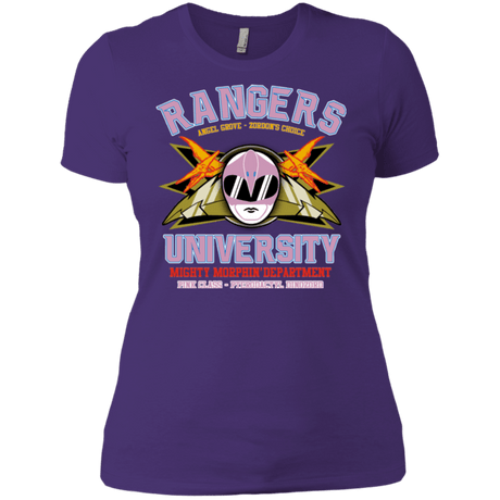 T-Shirts Purple / X-Small Rangers U Pink Ranger Women's Premium T-Shirt