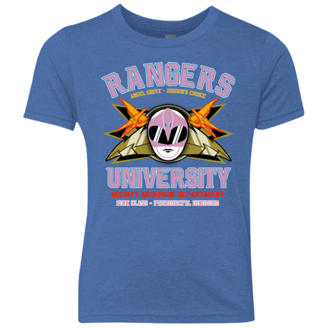 T-Shirts Vintage Royal / YXS Rangers U Pink Ranger Youth Triblend T-Shirt