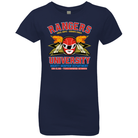 T-Shirts Midnight Navy / YXS Rangers U - Red Ranger Girls Premium T-Shirt