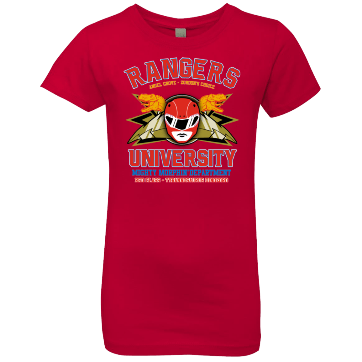 T-Shirts Red / YXS Rangers U - Red Ranger Girls Premium T-Shirt