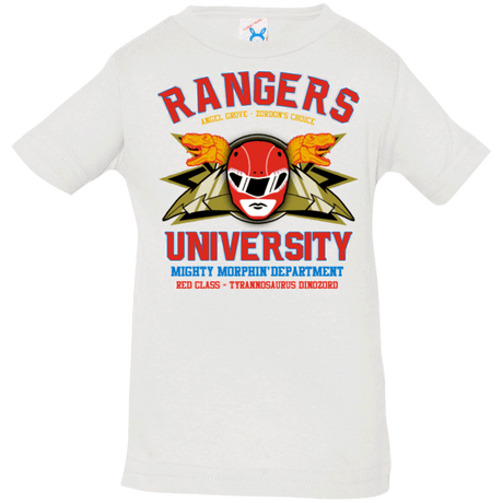 T-Shirts White / 6 Months Rangers U - Red Ranger Infant PremiumT-Shirt