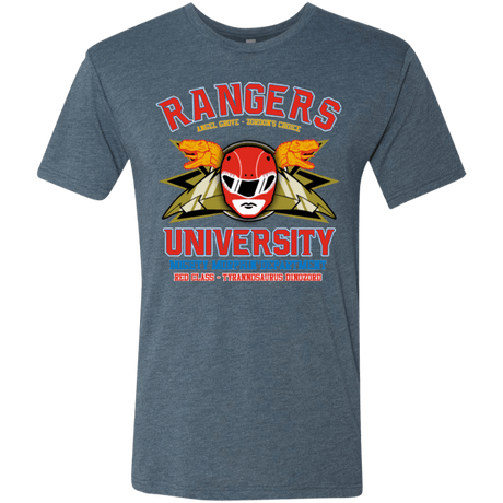 T-Shirts Indigo / Small Rangers U - Red Ranger Men's Triblend T-Shirt