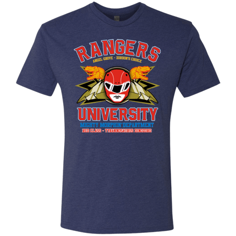 T-Shirts Vintage Navy / Small Rangers U - Red Ranger Men's Triblend T-Shirt