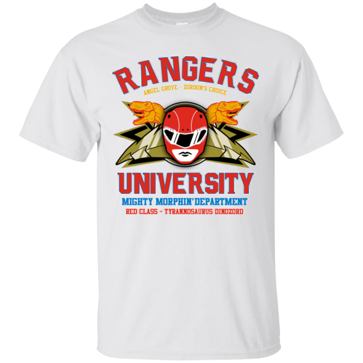 T-Shirts White / Small Rangers U - Red Ranger T-Shirt