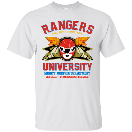 T-Shirts White / Small Rangers U - Red Ranger T-Shirt