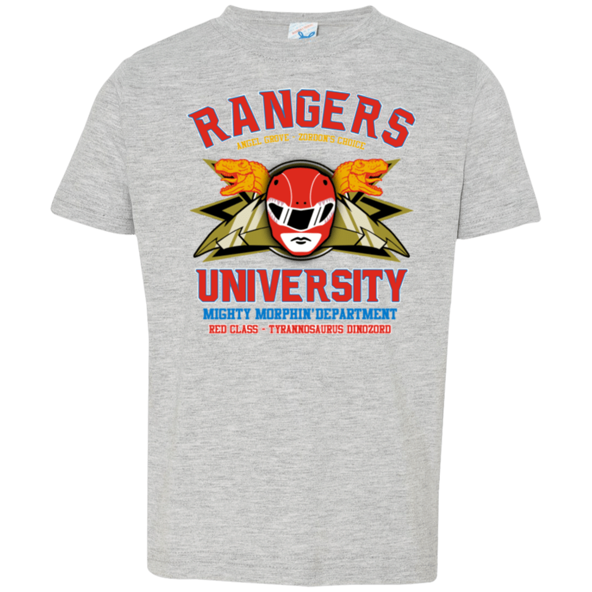 T-Shirts Heather / 2T Rangers U - Red Ranger Toddler Premium T-Shirt