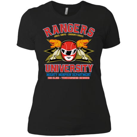 T-Shirts Black / X-Small Rangers U - Red Ranger Women's Premium T-Shirt