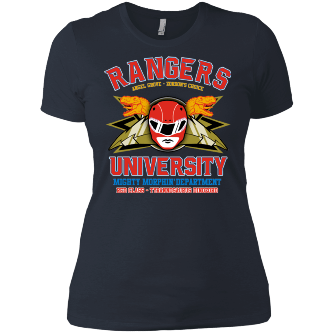 T-Shirts Indigo / X-Small Rangers U - Red Ranger Women's Premium T-Shirt