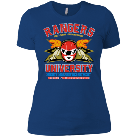 T-Shirts Royal / X-Small Rangers U - Red Ranger Women's Premium T-Shirt