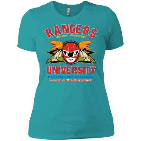 T-Shirts Tahiti Blue / X-Small Rangers U - Red Ranger Women's Premium T-Shirt