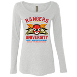 T-Shirts Heather White / Small Rangers U - Red Ranger Women's Triblend Long Sleeve Shirt