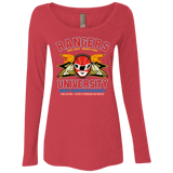 T-Shirts Vintage Red / Small Rangers U - Red Ranger Women's Triblend Long Sleeve Shirt