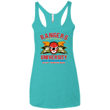 T-Shirts Tahiti Blue / X-Small Rangers U - Red Ranger Women's Triblend Racerback Tank