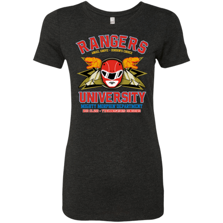 T-Shirts Vintage Black / Small Rangers U - Red Ranger Women's Triblend T-Shirt