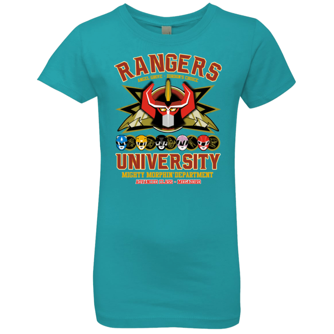 T-Shirts Tahiti Blue / YXS RANGERS U Ultimate Girls Premium T-Shirt