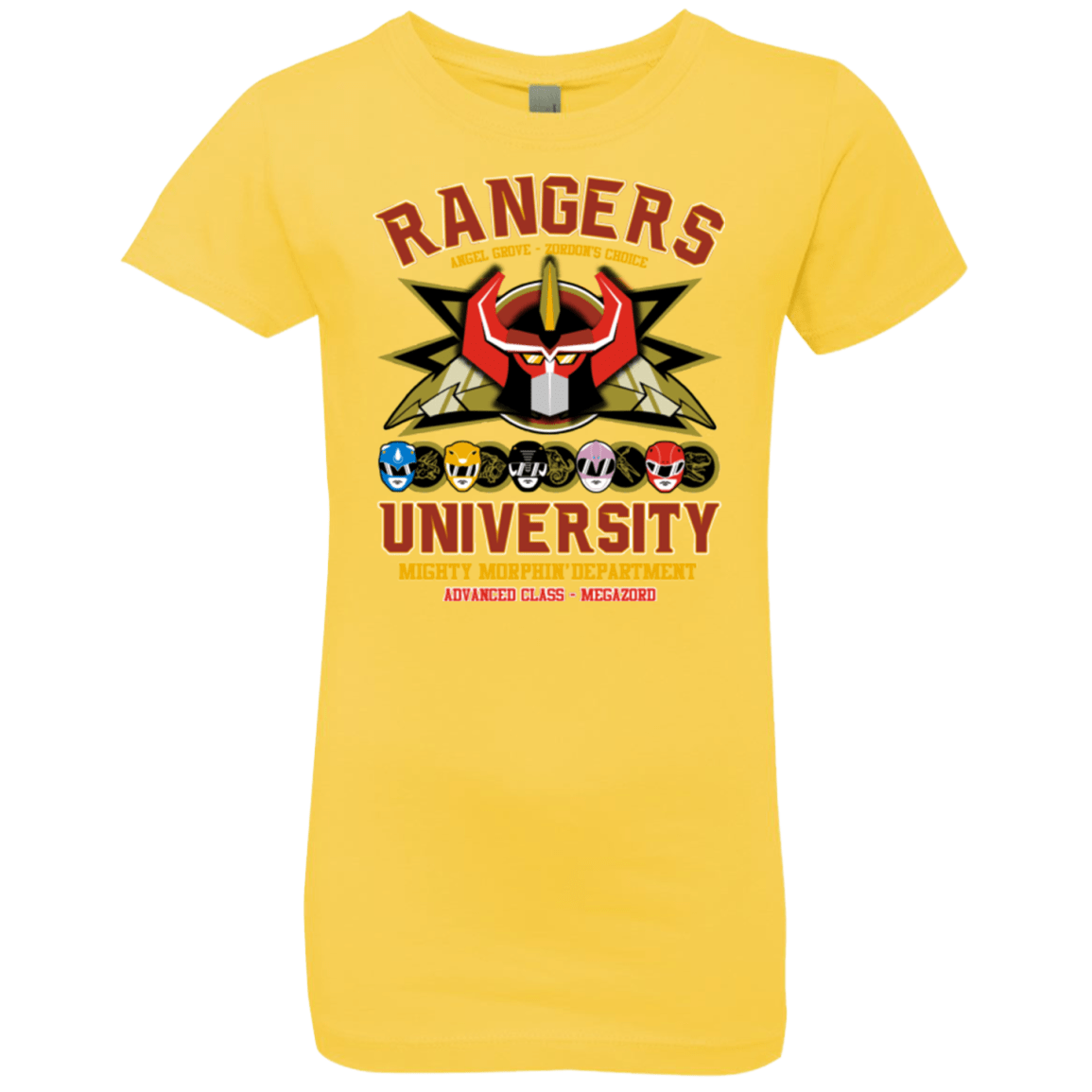 T-Shirts Vibrant Yellow / YXS RANGERS U Ultimate Girls Premium T-Shirt