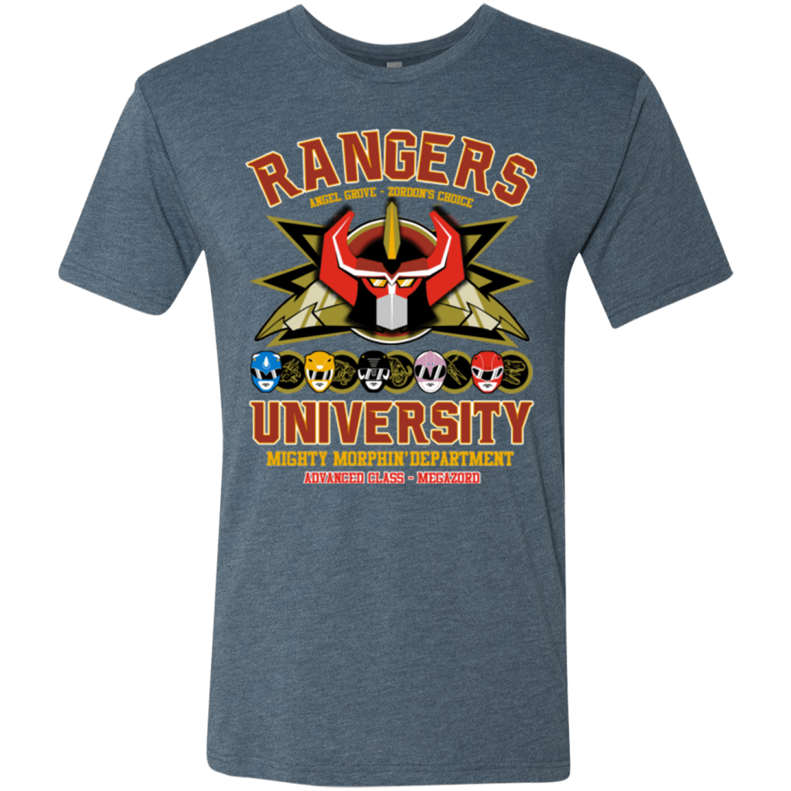 T-Shirts Indigo / Small RANGERS U Ultimate Men's Triblend T-Shirt