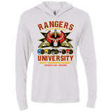 T-Shirts Heather White / X-Small RANGERS U Ultimate Triblend Long Sleeve Hoodie Tee