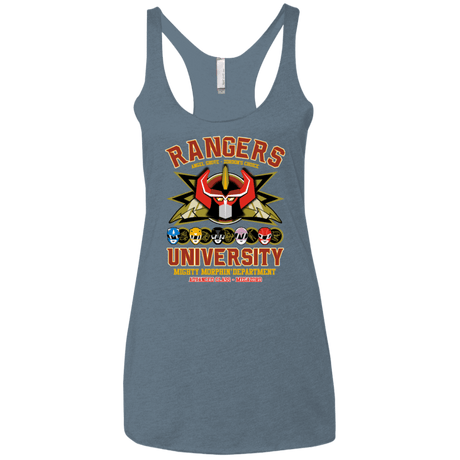 T-Shirts Indigo / X-Small RANGERS U Ultimate Women's Triblend Racerback Tank