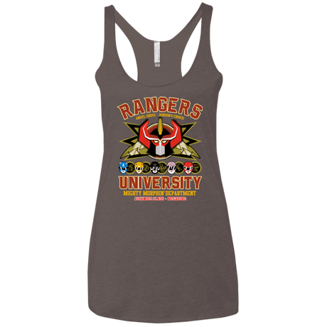 T-Shirts Macchiato / X-Small RANGERS U Ultimate Women's Triblend Racerback Tank