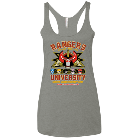 T-Shirts Venetian Grey / X-Small RANGERS U Ultimate Women's Triblend Racerback Tank